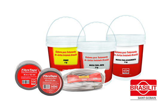 Tratamento de Juntas Invisíveis Brasilit Tratamento de Juntas Invisíveis Brasilit